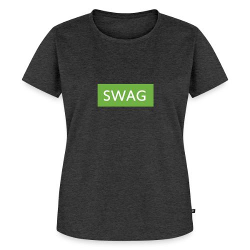 Swag green Hoodie - Women's Premium T-Shirt
