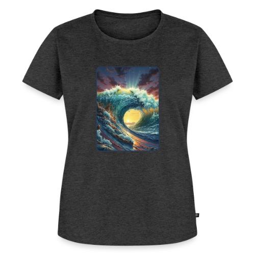 Eternal Circle Wave - Women's Premium T-Shirt