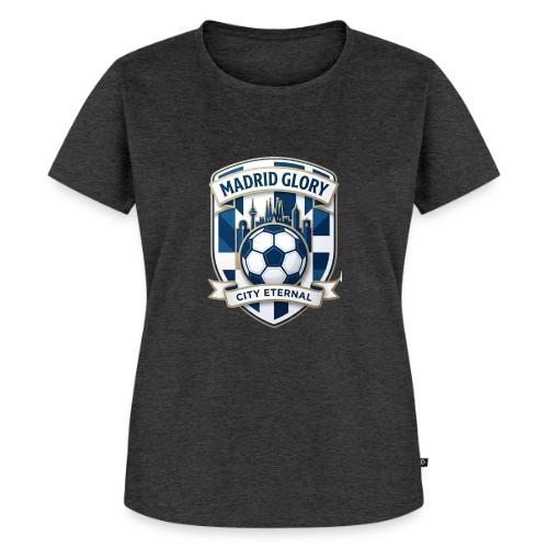 Madrid Skyline Glory T Shirt, Madrid Fan Gift - Women's Premium T-Shirt