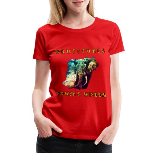 POWER WISDOM - Women's Premium T-Shirt
