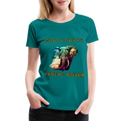 POWER WISDOM - Women's Premium T-Shirt