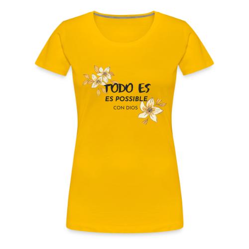 TODO ES - Women's Premium T-Shirt