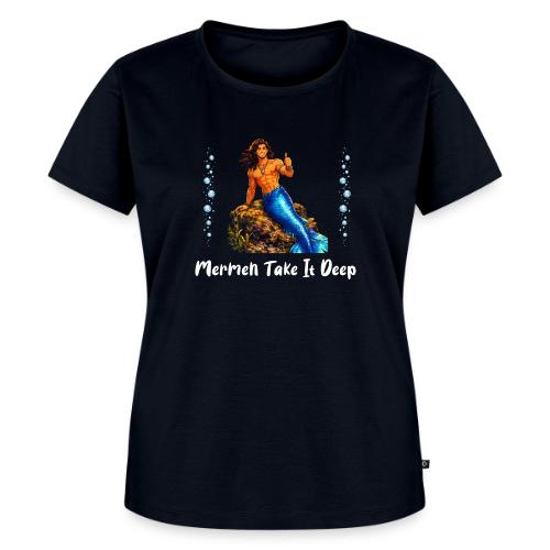 Merman Take It Deep - Women's Premium T-Shirt