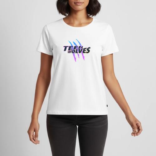 Teen Wolves Logo - Women's Premium T-Shirt