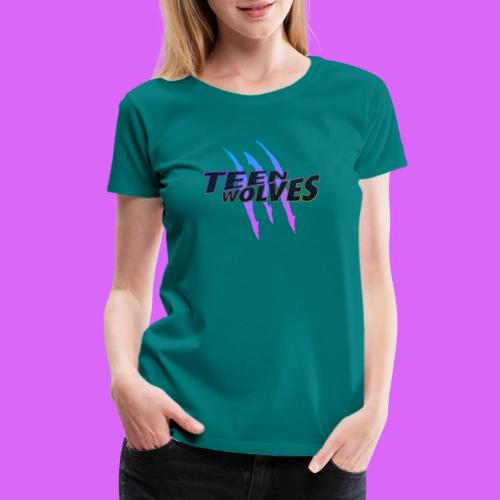 Teen Wolves Logo - Women's Premium T-Shirt
