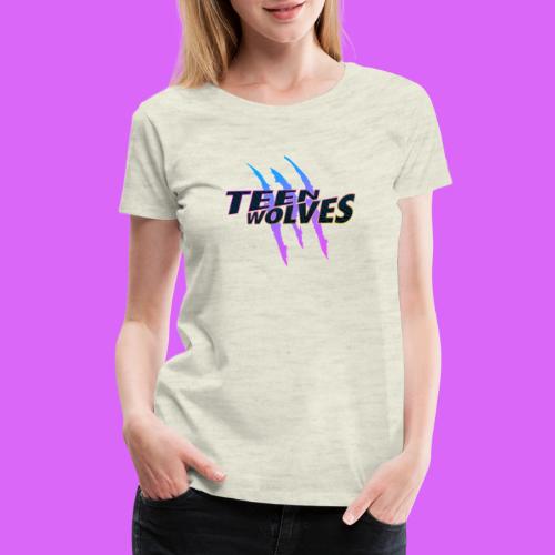 Teen Wolves Logo - Women's Premium T-Shirt
