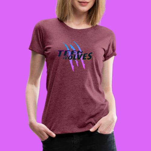 Teen Wolves Logo - Women's Premium T-Shirt