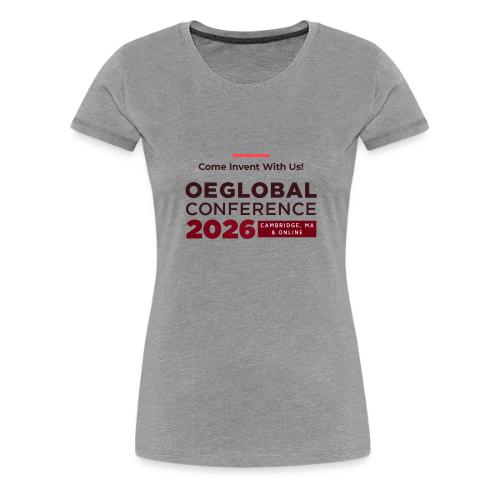 OEGlobal Conference 2026 - Women's Premium T-Shirt