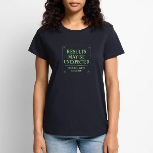 Results May Be Unexpected - Neon Green - Women's Premium T-Shirt