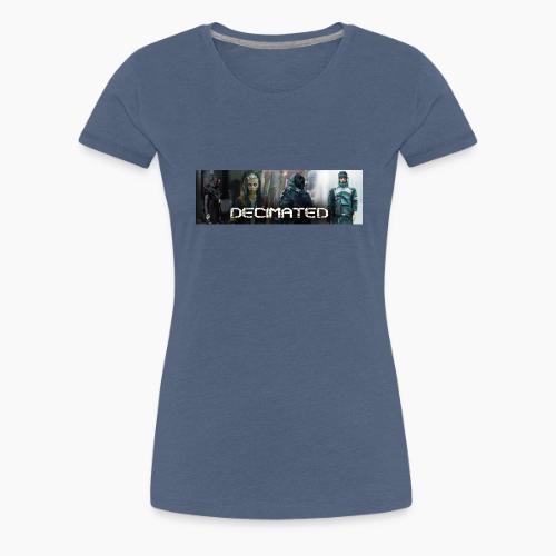 Decimated Banner T Shirt - Women's Premium T-Shirt
