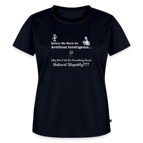 Artificial Stupidity - Women's Premium T-Shirt
