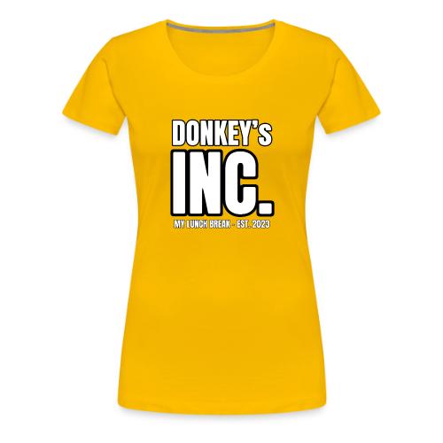 Donkeys inc. 2025 6 - Women's Premium T-Shirt