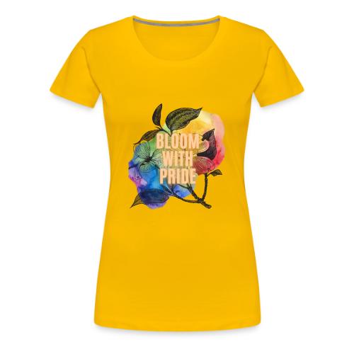 Bloom With Pride - Women's Premium T-Shirt
