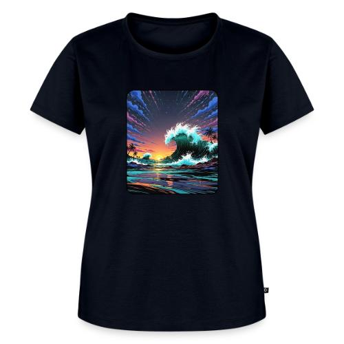 Infinite Wave Field - Women's Premium T-Shirt