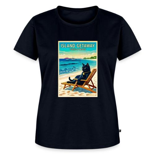 Caribbean Island Getaway - Women's Premium T-Shirt