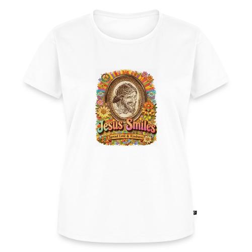 jesus-smile.com, Rare Portrait, Jesus the Healer. - Women's Premium T-Shirt