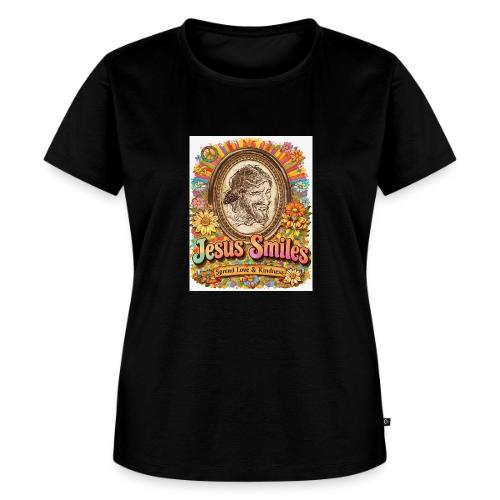 jesus-smile.com, Rare Portrait, Jesus the Healer. - Women's Premium T-Shirt