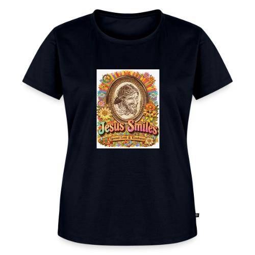 jesus-smile.com, Rare Portrait, Jesus the Healer. - Women's Premium T-Shirt