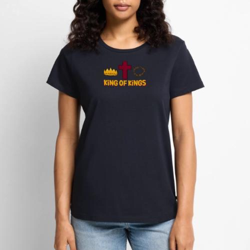 Christ the King – King of Kings Biblical Faith - Women's Premium T-Shirt