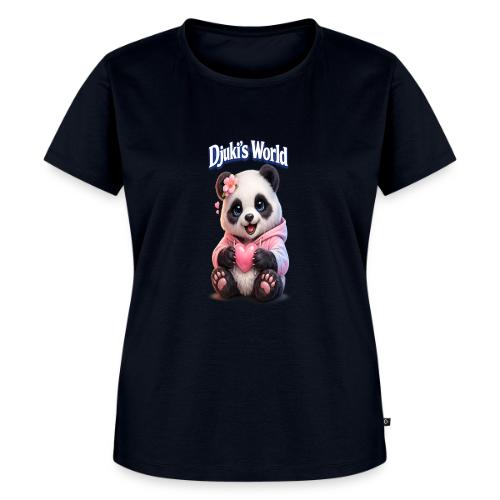 Panda – Heart Mood - Women's Premium T-Shirt
