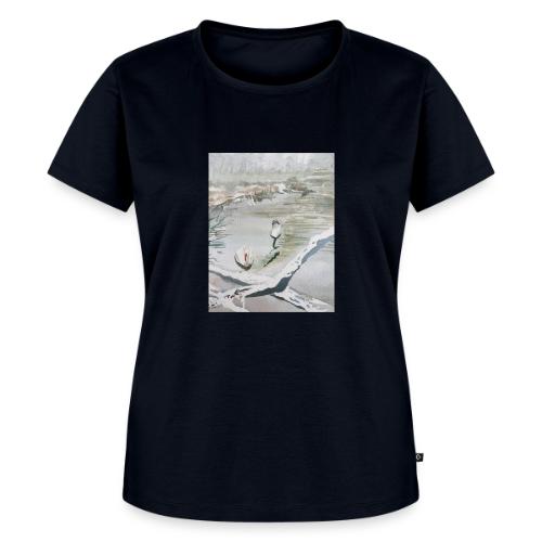 White swans - Women's Premium T-Shirt