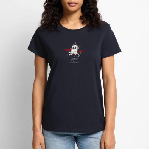 catghost in love - Women's Premium T-Shirt