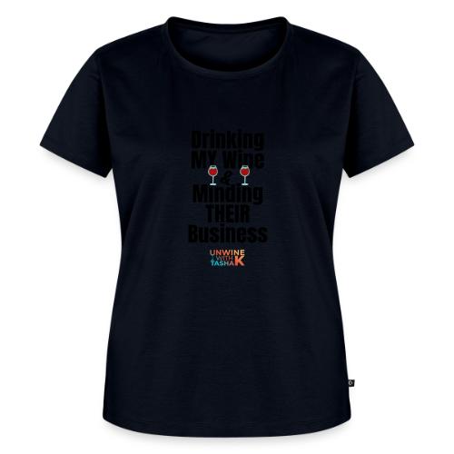 Drinking my wine black - Women's Premium T-Shirt