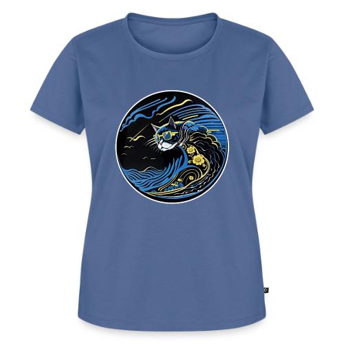 Wavecat Wave - Women's Premium T-Shirt