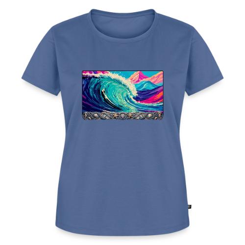 Crystal Lava Wave - Women's Premium T-Shirt