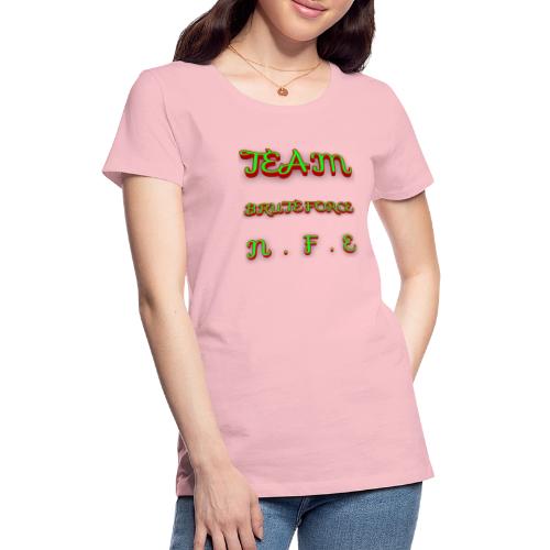 TEAM BRUTEFORCE - Women's Premium T-Shirt