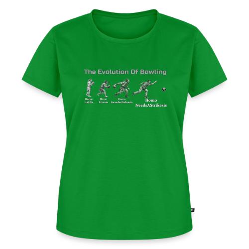 Evolution Of Bowling - Women's Premium T-Shirt