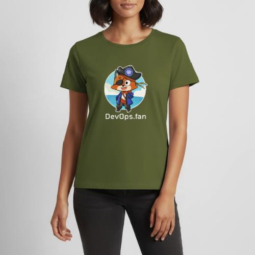 DevOps.fan Pirate Foxy zip hoodie - Women's Premium T-Shirt