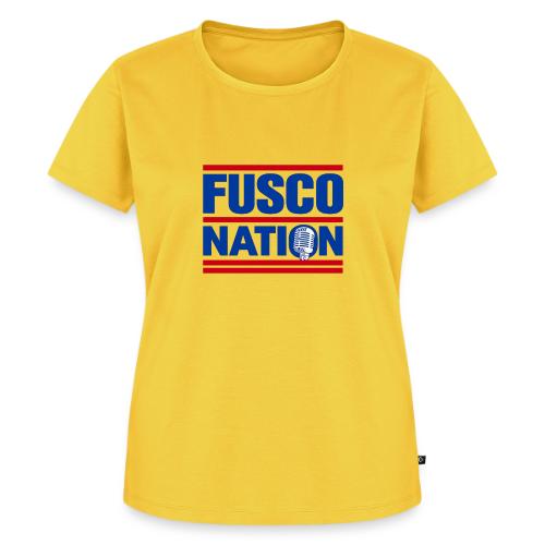 Fusco Nation with Mic (250th Show Commemorative) - Women's Premium T-Shirt