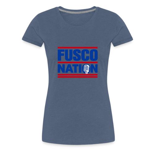 Fusco Nation with Mic (250th Show Commemorative) - Women's Premium T-Shirt