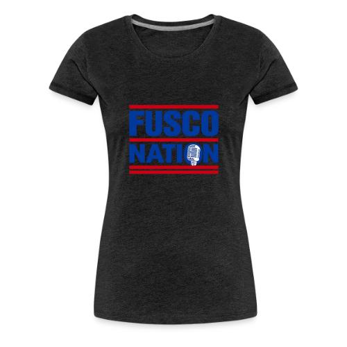 Fusco Nation with Mic (250th Show Commemorative) - Women's Premium T-Shirt