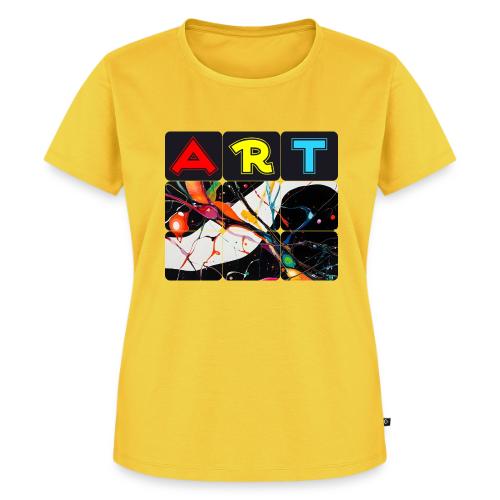 Art in Motion: Color Unleashed - Women's Premium T-Shirt
