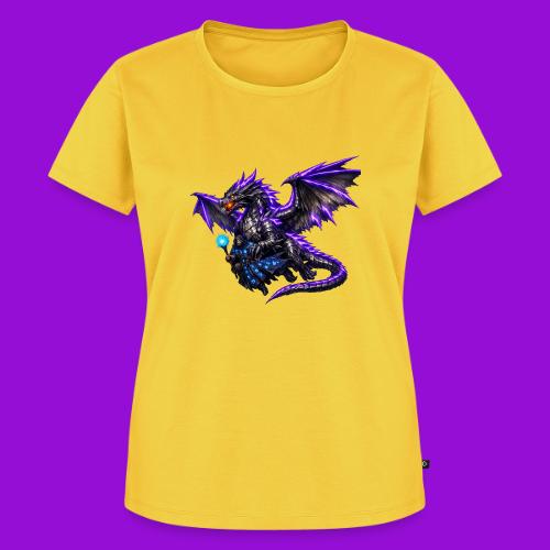 Neon Dragon and Battle Mage - Women's Premium T-Shirt