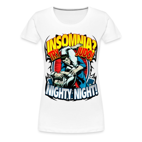 Judo Shirt - Insomnia Judo Design - Women's Premium T-Shirt