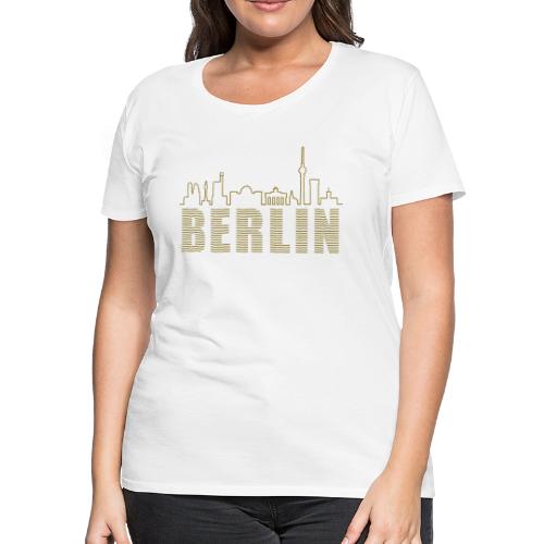 Skyline of Berlin - Women's Premium T-Shirt