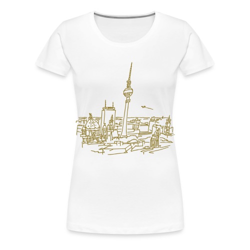 Panorama of Berlin - Women's Premium T-Shirt