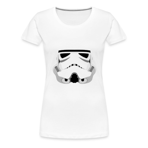 Stormtrooper Helmet - Women's Premium T-Shirt