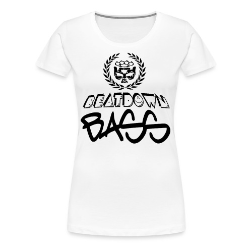 BEATDOWN BLACK LOGO - Women's Premium T-Shirt