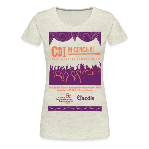CDI-Week-shirt - Women's Premium T-Shirt