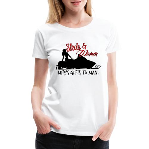 Sleds & Women - Women's Premium T-Shirt