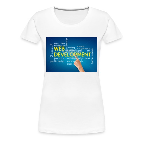 web development design - Women's Premium T-Shirt