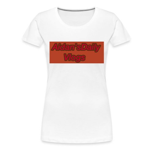 Aidan'sDailyVlogs Tshirts style#2 - Women's Premium T-Shirt