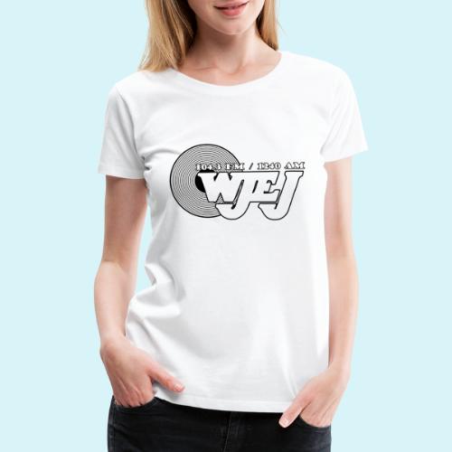 WJEJ Radio Record Logo - Women's Premium T-Shirt