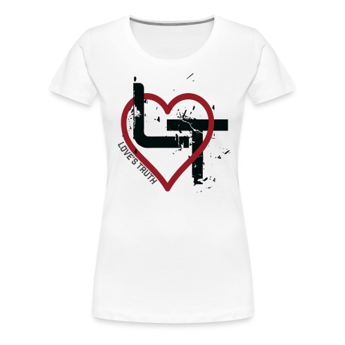 Love's Truth Distressed - Women's Premium T-Shirt