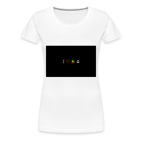 i love reggae music - Women's Premium T-Shirt
