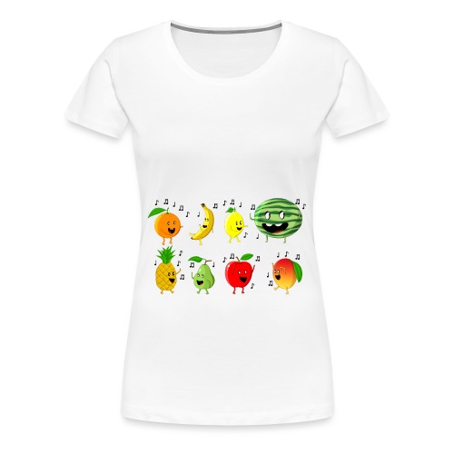 Dancing Fruit Party - Women's Premium T-Shirt
